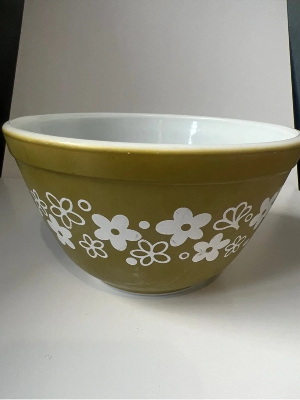 PYREX #401 Crazy Daisy Mixing Bowl Vintage